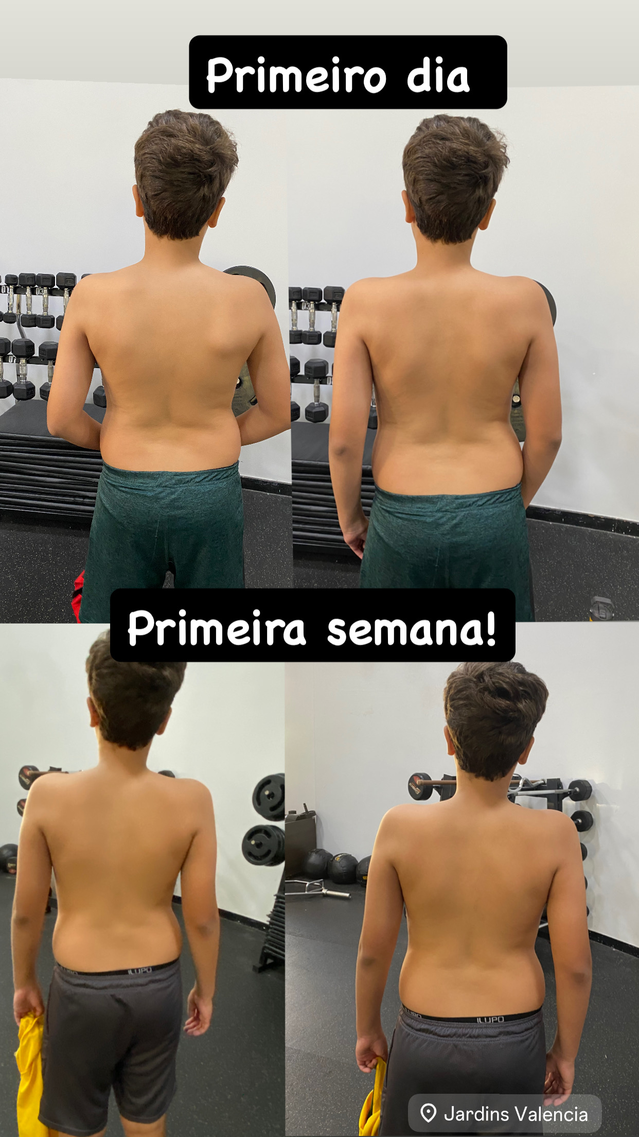 Postura e controle corporal
